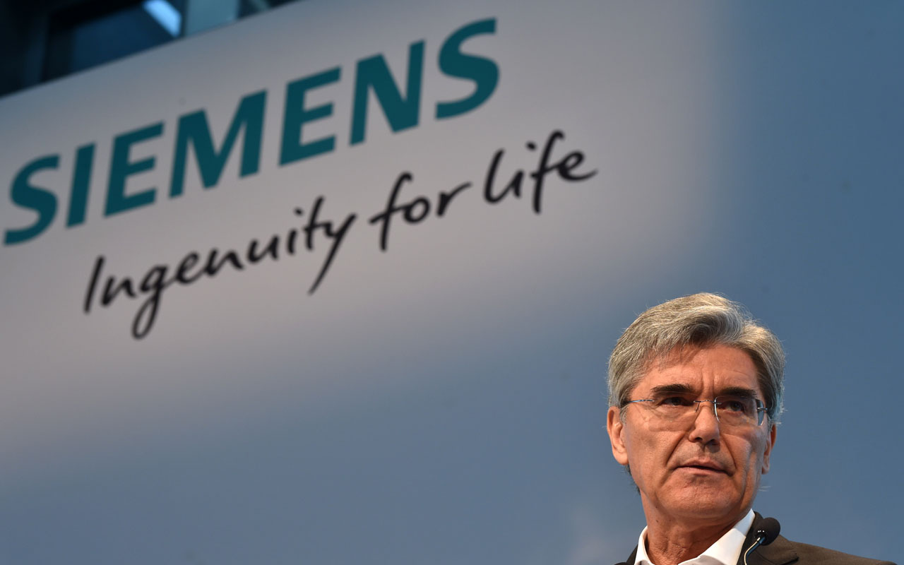 Siemens boss Joe-Kaeser
