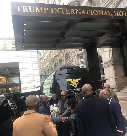 Atiku at Trump Hotels, Washington DC