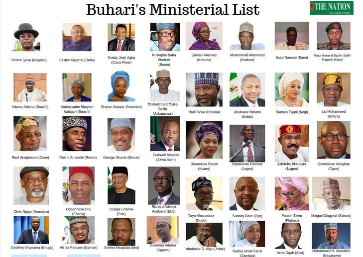 Buhari Ministers