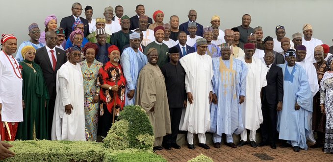 Buhari Ministers photo