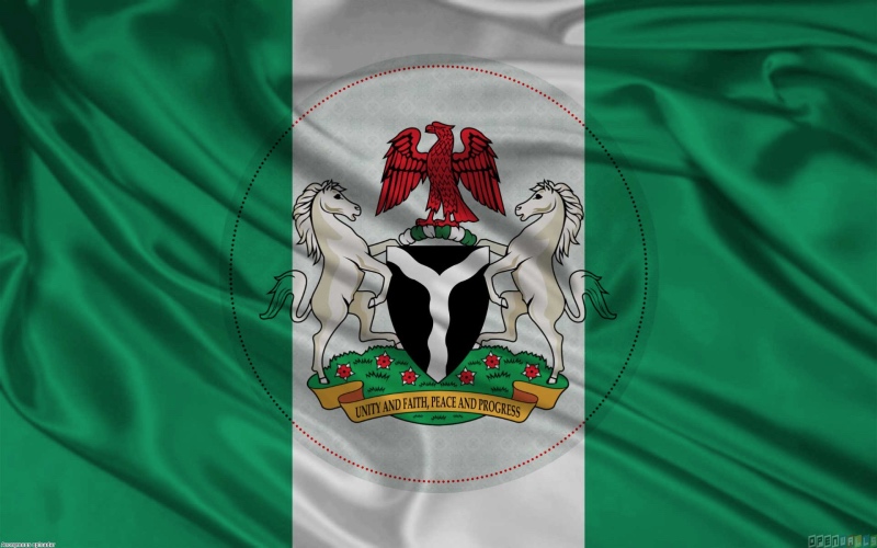 Buhari Nigeria flag